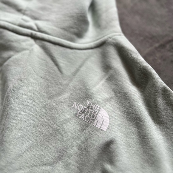 The North Face Mint Green Cropped Hoodie - Picture 4 of 4